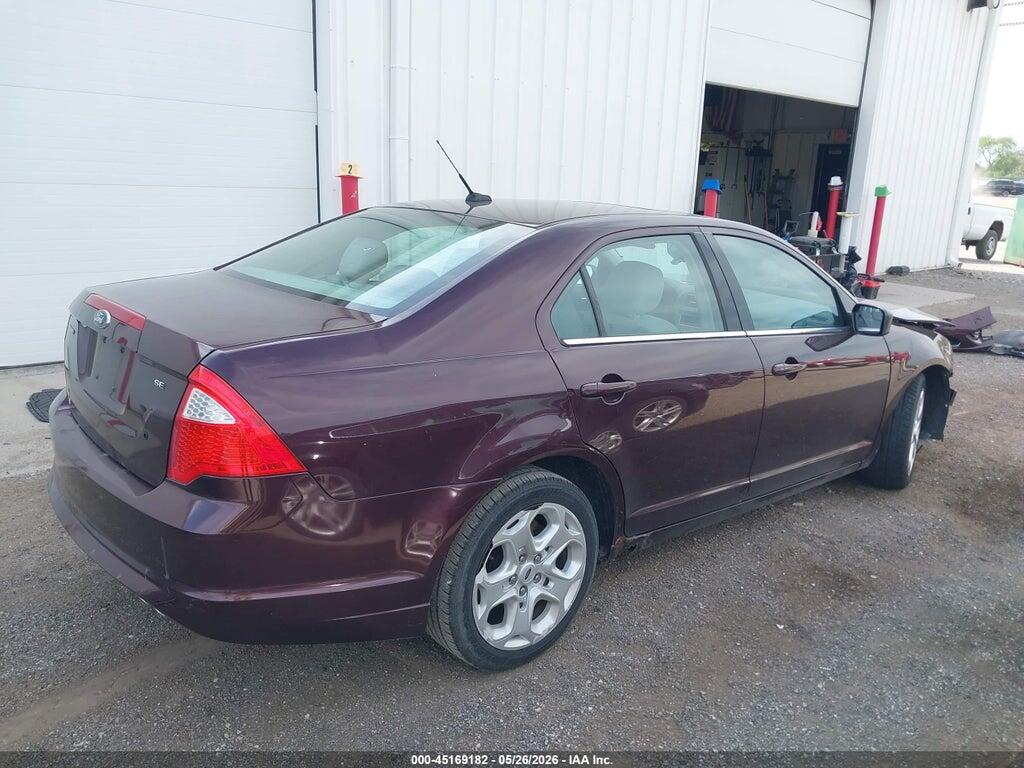 3FAHP0HA2BR266057 2011 FORD FUSION photo no. 4