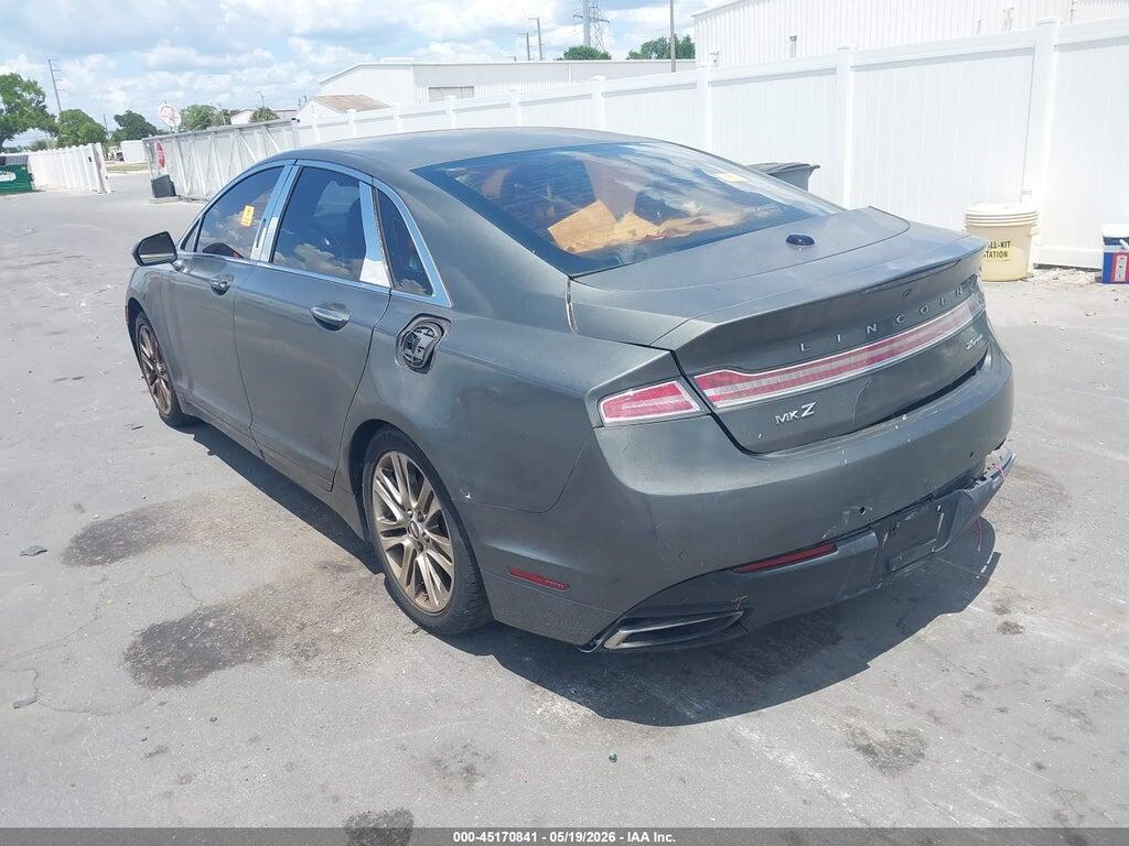 3LN6L2G95FR616119 2015 LINCOLN MKZ photo no. 3