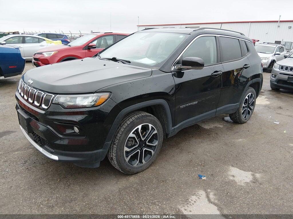 3C4NJDCB1NT107172 2022 JEEP COMPASS photo no. 2
