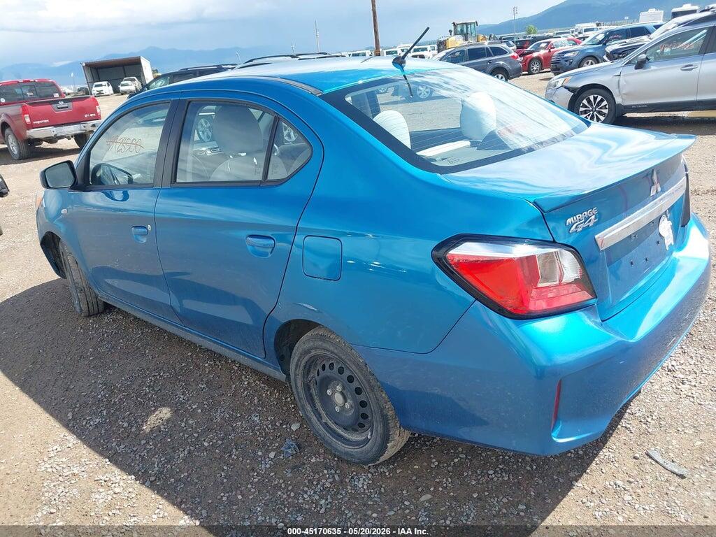 ML32FUFJ4NHF02510 2022 MITSUBISHI MIRAGE G4 photo no. 3