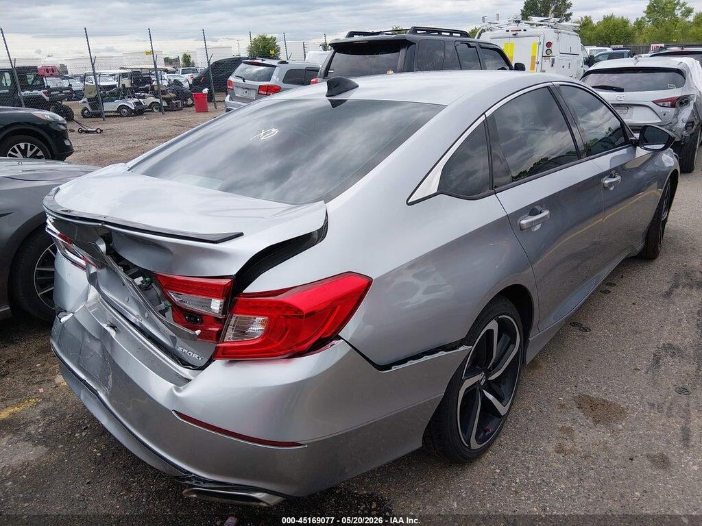 1HGCV1F32MA078402 2021 HONDA ACCORD photo no. 4