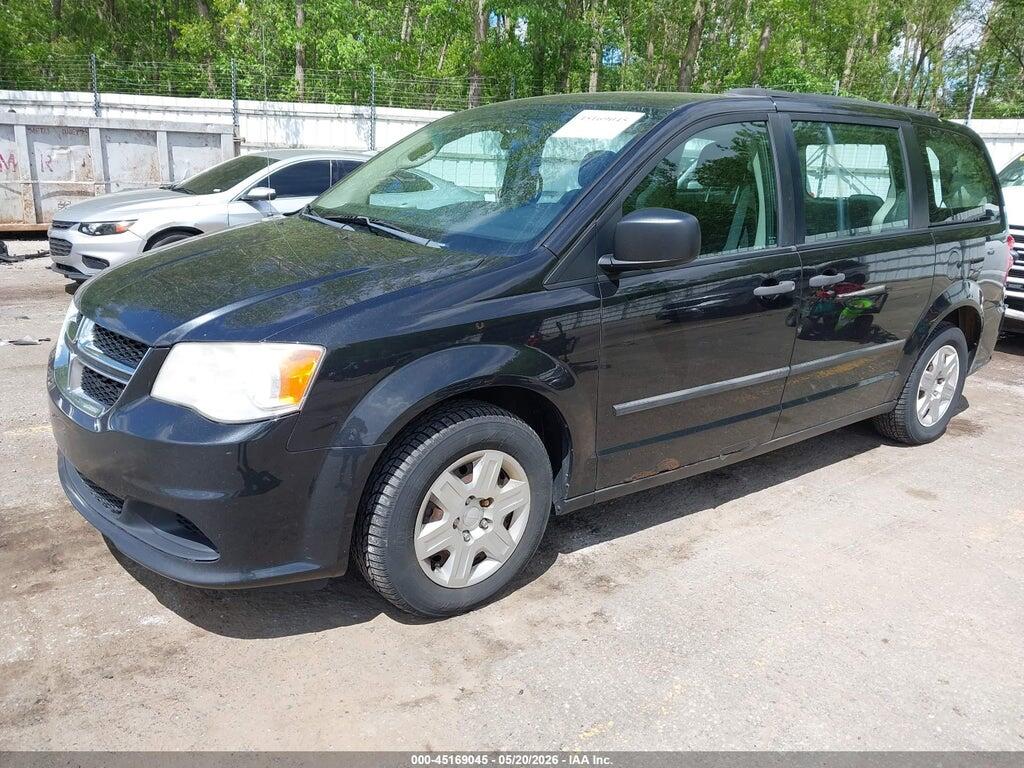 2C4RDGBG3DR501877 2013 DODGE GRAND CARAVAN photo no. 2