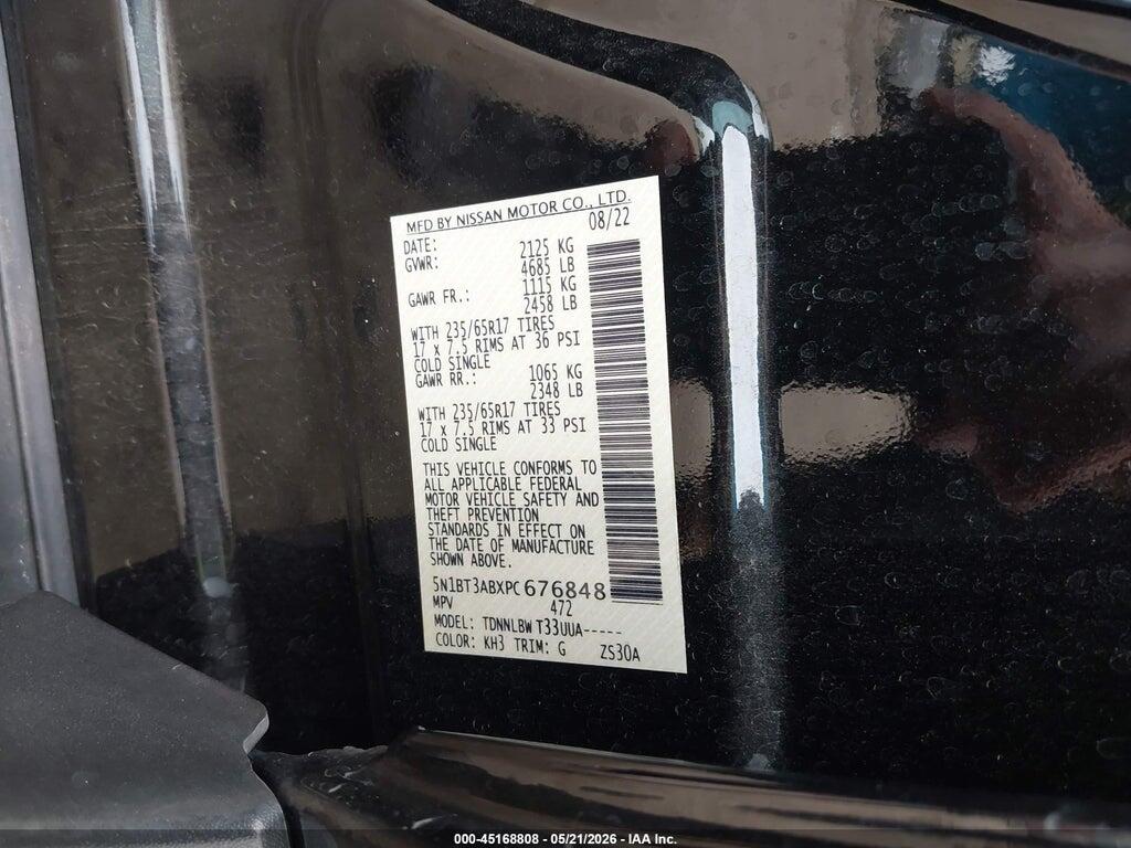 5N1BT3ABXPC676848 2023 NISSAN ROGUE photo no. 9