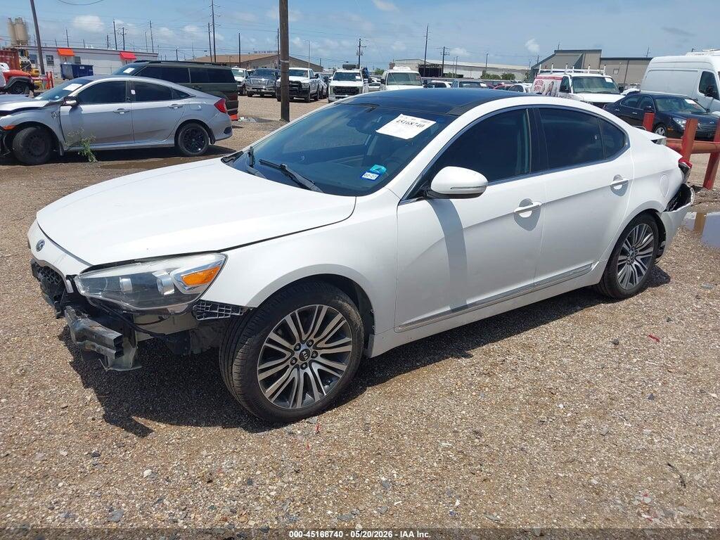 KNALN4D79E5167350 2014 KIA CADENZA photo no. 2