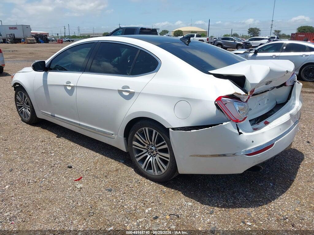 KNALN4D79E5167350 2014 KIA CADENZA photo no. 3