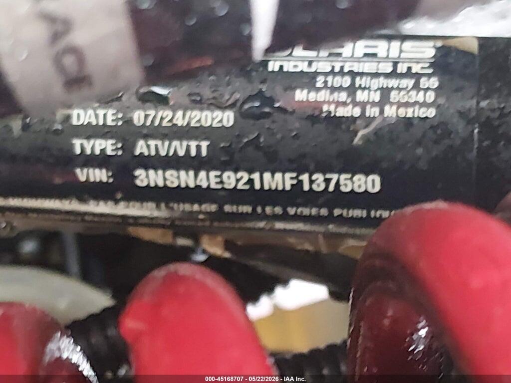 3NSN4E921MF137580 2021 POLARIS RZR photo no. 10