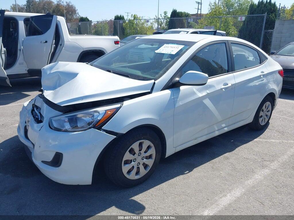 KMHCT4AE8GU041304 2016 HYUNDAI ACCENT photo no. 2