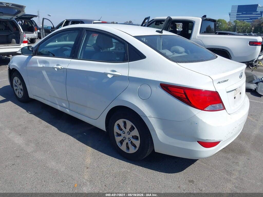 KMHCT4AE8GU041304 2016 HYUNDAI ACCENT photo no. 3