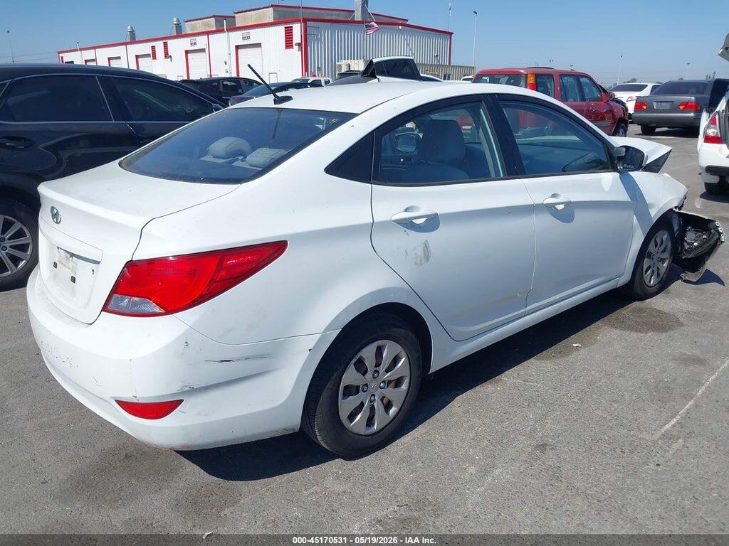KMHCT4AE8GU041304 2016 HYUNDAI ACCENT photo no. 4