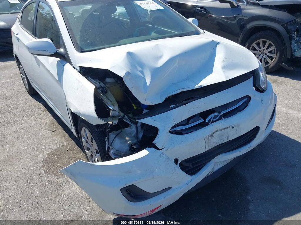 KMHCT4AE8GU041304 2016 HYUNDAI ACCENT photo no. 6