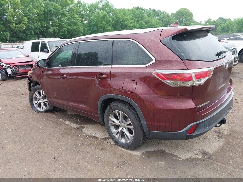 5TDKKRFH8FS078682 2015 TOYOTA HIGHLANDER photo no. 3