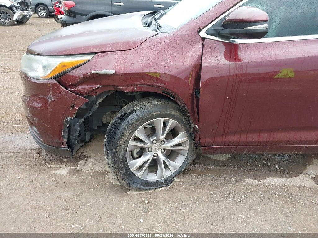 5TDKKRFH8FS078682 2015 TOYOTA HIGHLANDER photo no. 6