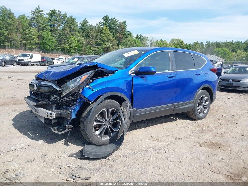 7FARW2H81ME015307 2021 HONDA CR-V photo no. 2