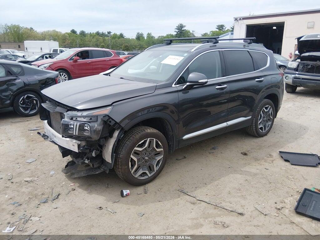 5NMS4DAL8MH314725 2021 HYUNDAI SANTA FE photo no. 2