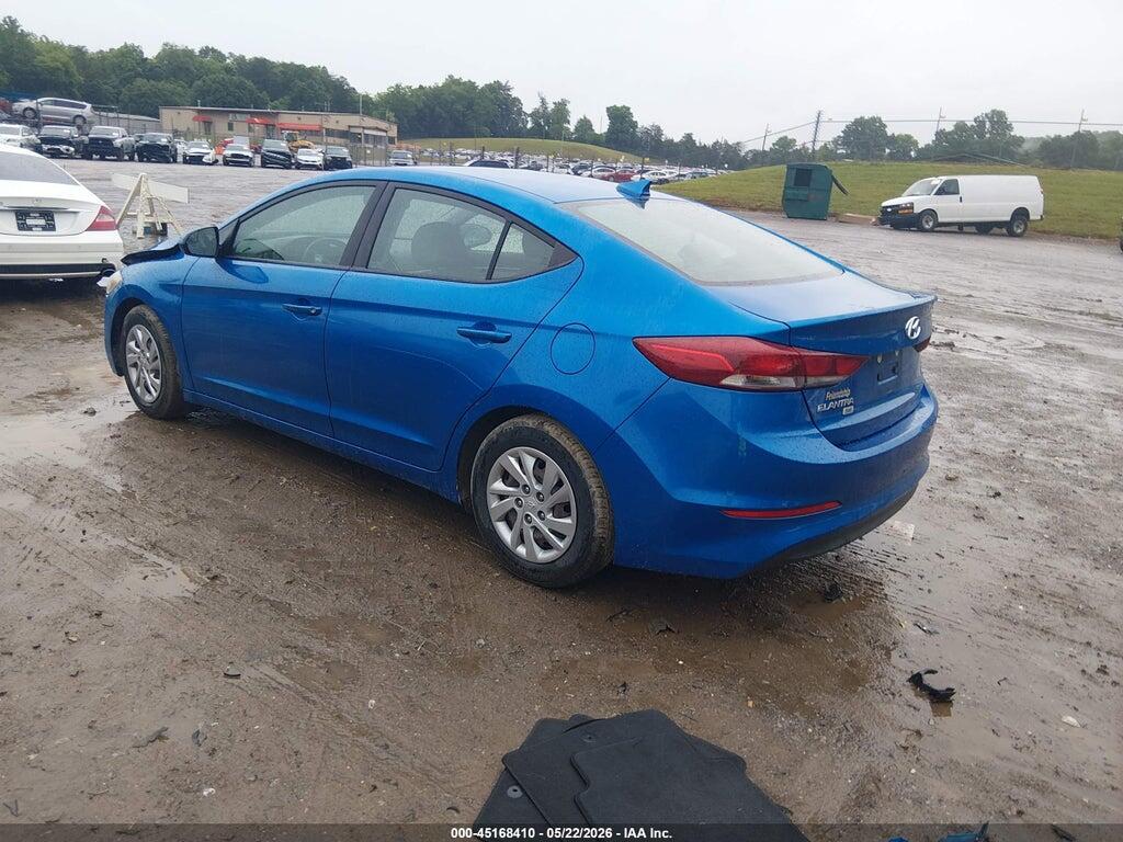 KMHD74LFXHU396359 2017 HYUNDAI ELANTRA photo no. 3