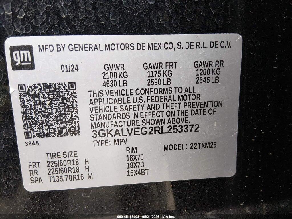 3GKALVEG2RL253372 2024 GMC TERRAIN photo no. 9