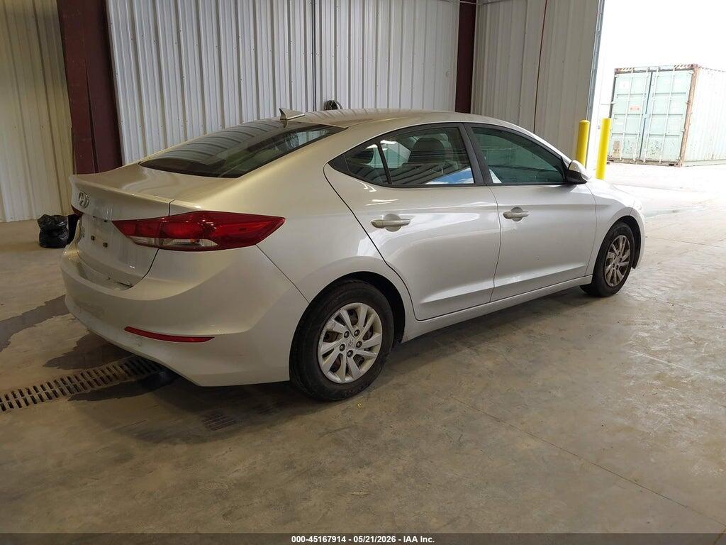 5NPD74LF3HH085838 2017 HYUNDAI ELANTRA photo no. 4