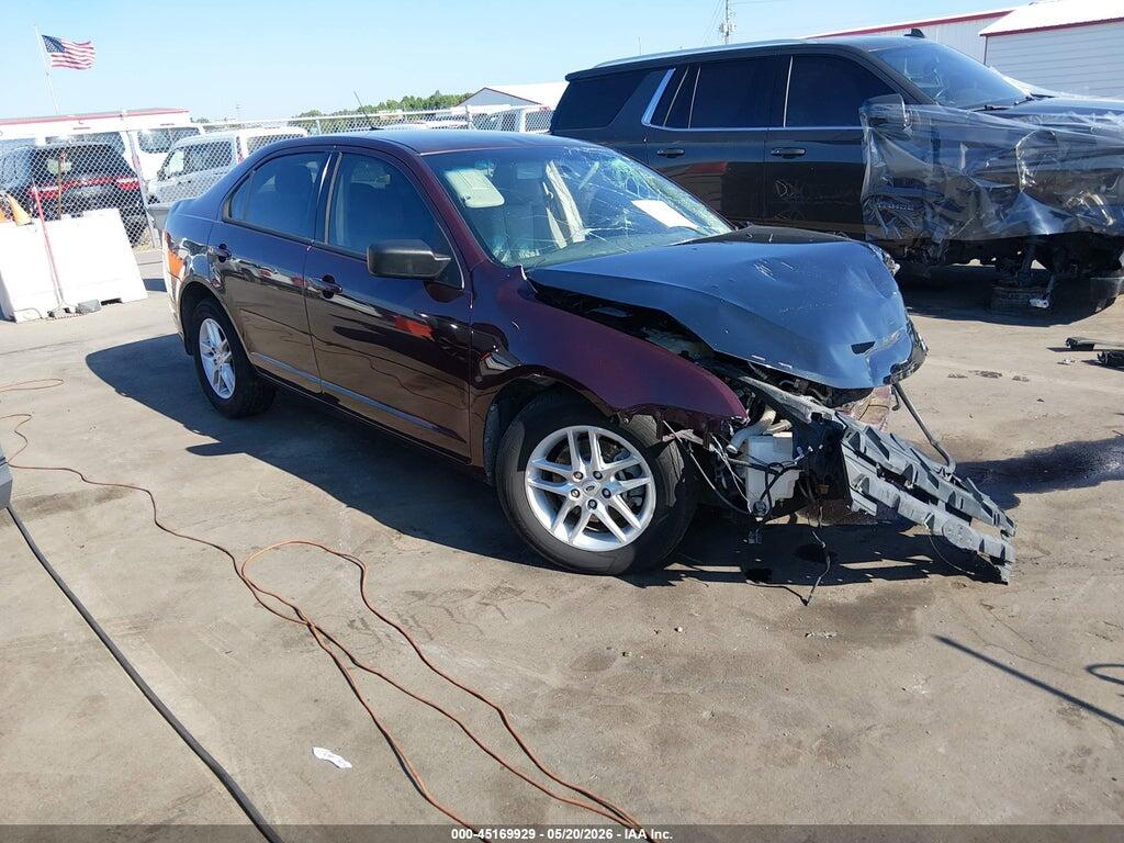 3FAHP0GA7CR427828 2012 FORD FUSION photo no. 1