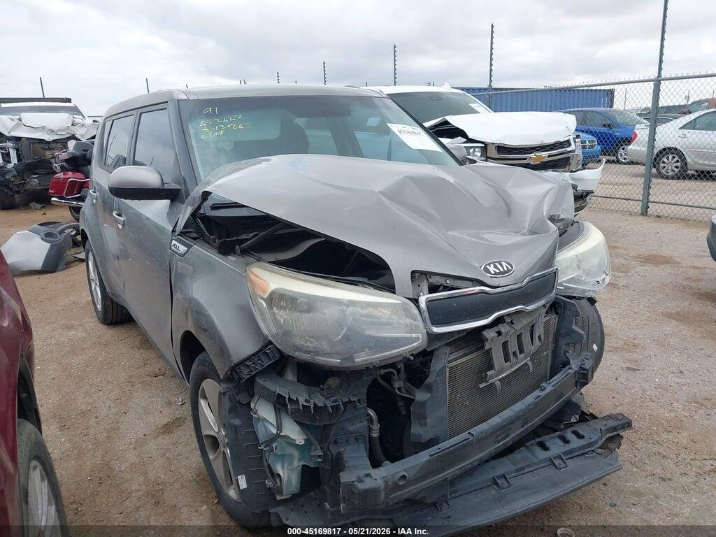 KNDJN2A25F7205055 2015 KIA SOUL photo no. 1