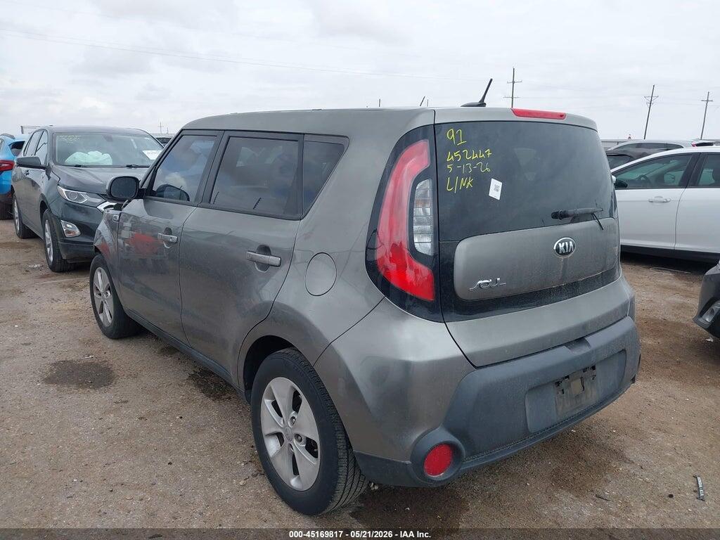 KNDJN2A25F7205055 2015 KIA SOUL photo no. 3