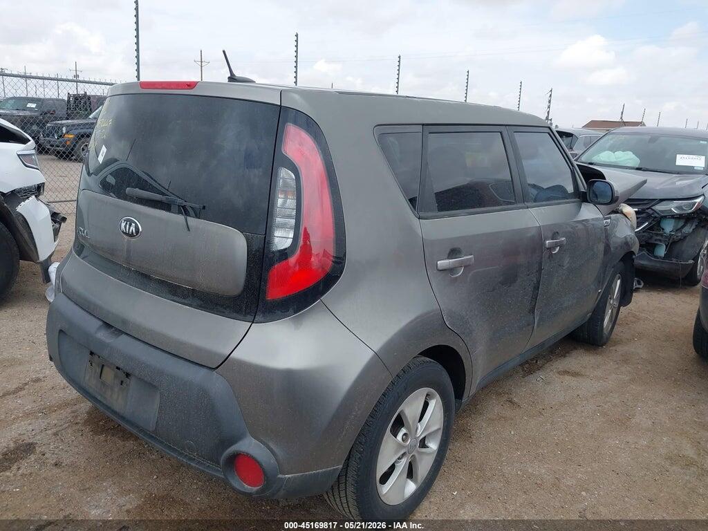 KNDJN2A25F7205055 2015 KIA SOUL photo no. 4