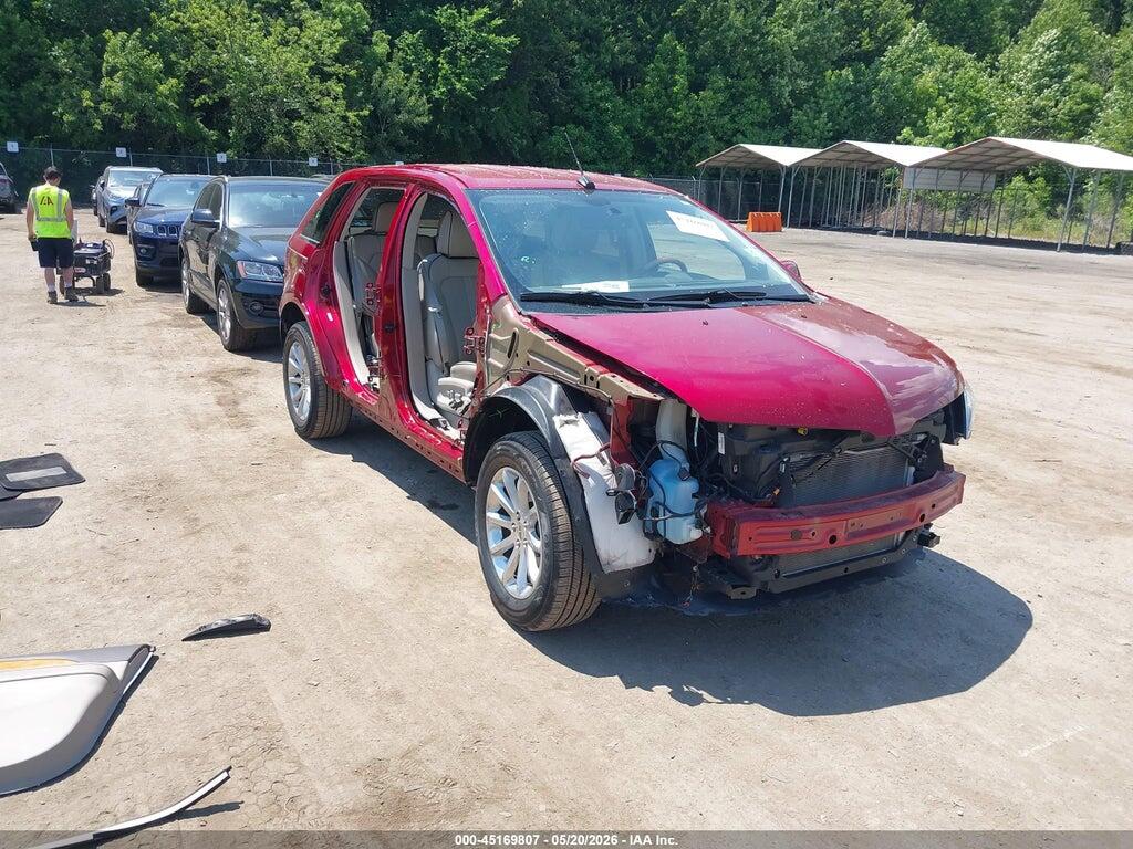 2LMDJ6JK5DBL39892 2013 LINCOLN MKX photo no. 1