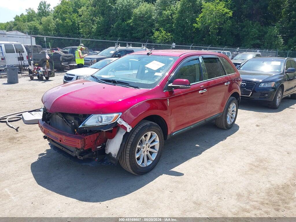 2LMDJ6JK5DBL39892 2013 LINCOLN MKX photo no. 2