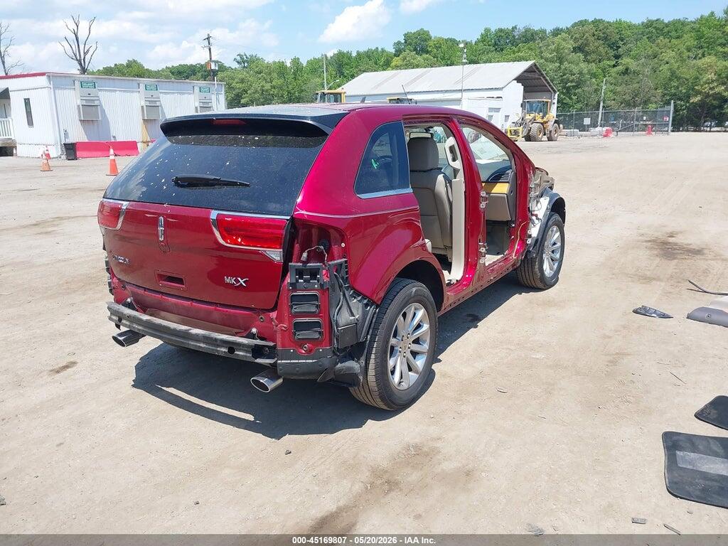 2LMDJ6JK5DBL39892 2013 LINCOLN MKX photo no. 4