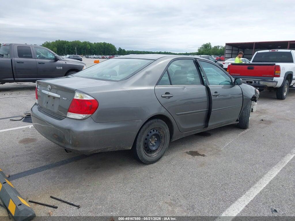 4T1BE32K65U611740 2005 TOYOTA CAMRY photo no. 4