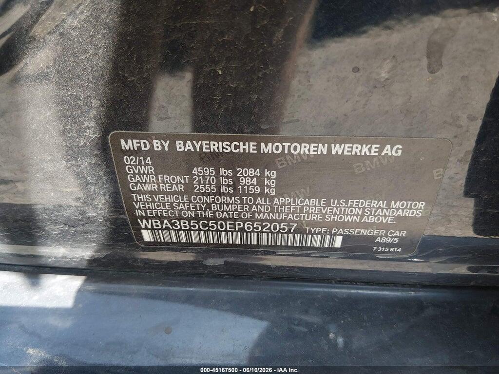 WBA3B5C50EP652057 2014 BMW 328I photo no. 9