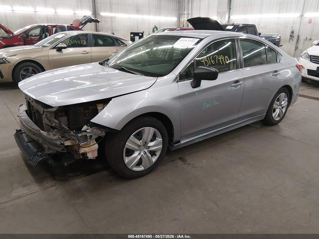 4S3BNAB61K3033530 2019 SUBARU LEGACY photo no. 2