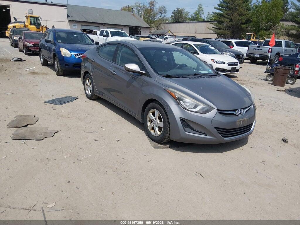 5NPDH4AE1EH503199 2014 HYUNDAI ELANTRA photo no. 1