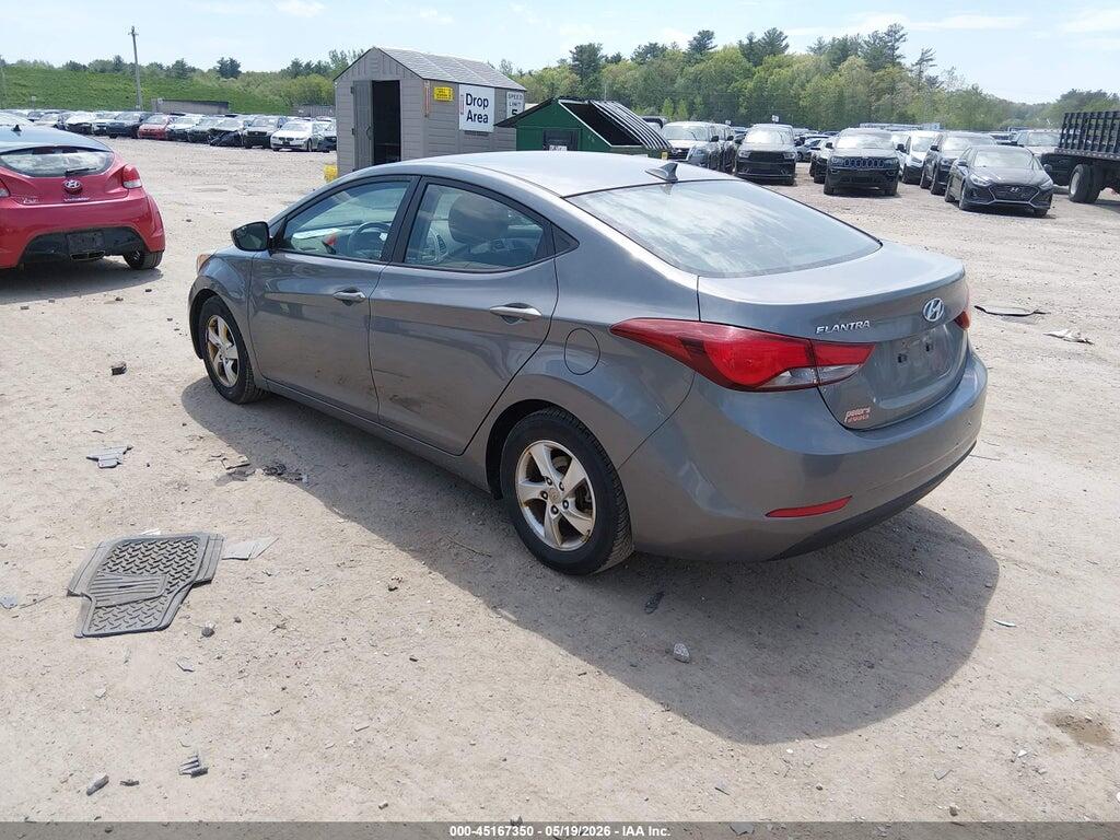 5NPDH4AE1EH503199 2014 HYUNDAI ELANTRA photo no. 3
