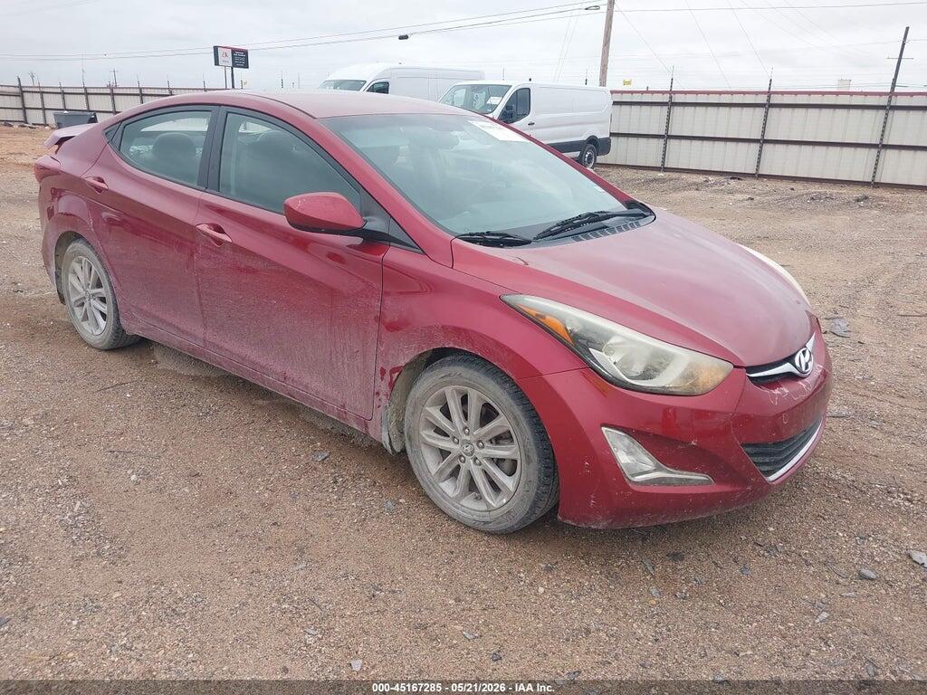 5NPDH4AE5GH653576 2016 HYUNDAI ELANTRA photo no. 1