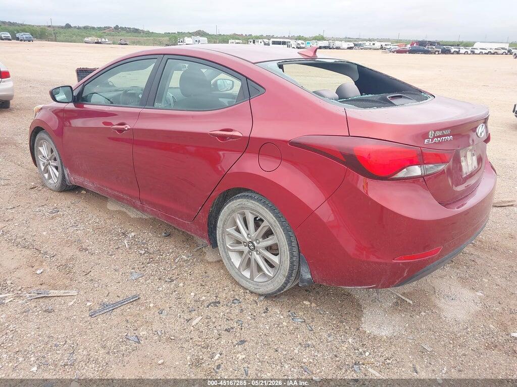 5NPDH4AE5GH653576 2016 HYUNDAI ELANTRA photo no. 3