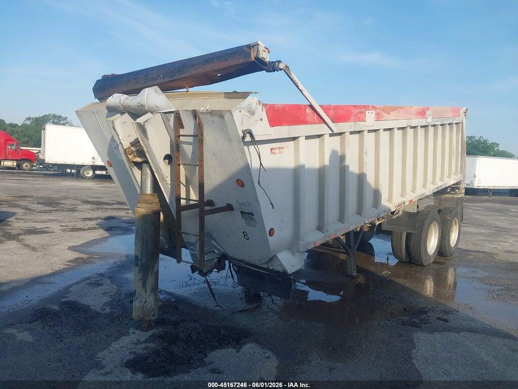 1H5D02326KM070201 1989 FRUEHAUF END DUMP TRAILER photo no. 2