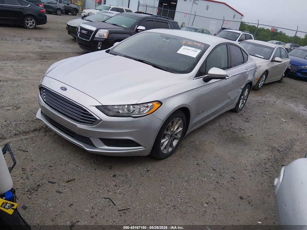 3FA6P0LU3HR323478 2017 FORD FUSION HYBRID photo no. 2