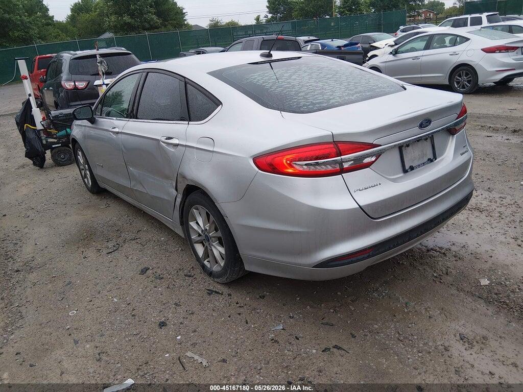 3FA6P0LU3HR323478 2017 FORD FUSION HYBRID photo no. 3