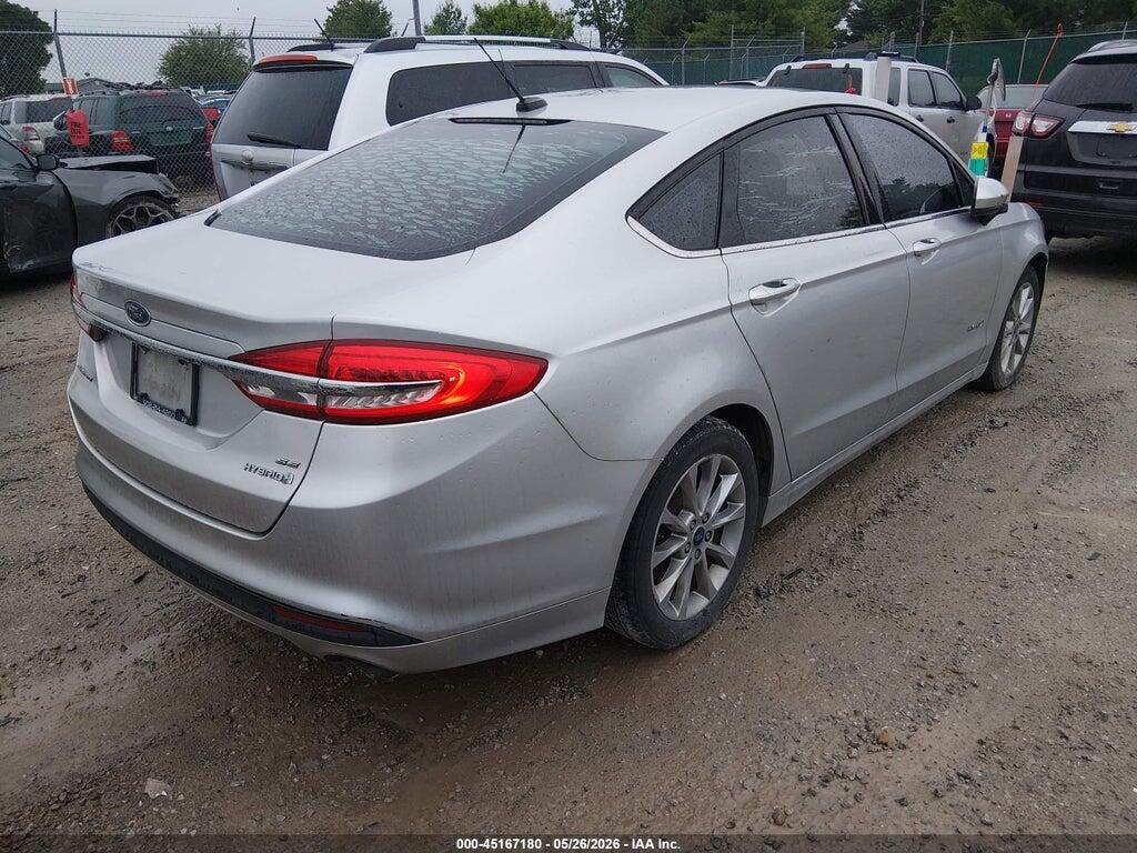 3FA6P0LU3HR323478 2017 FORD FUSION HYBRID photo no. 4