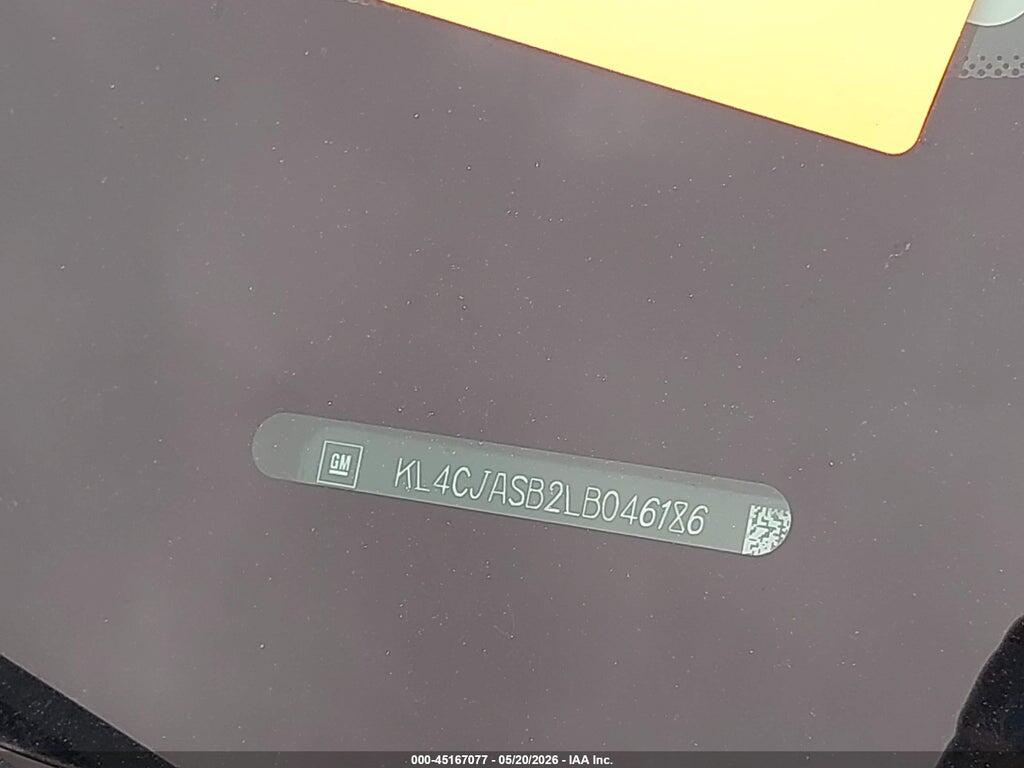 KL4CJASB2LB046186 2020 BUICK ENCORE photo no. 9