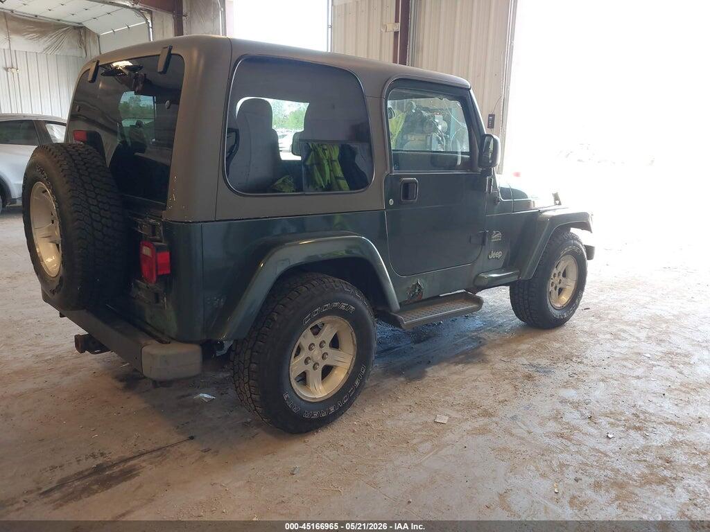 1J4FA59S14P741841 2004 JEEP TJ photo no. 4