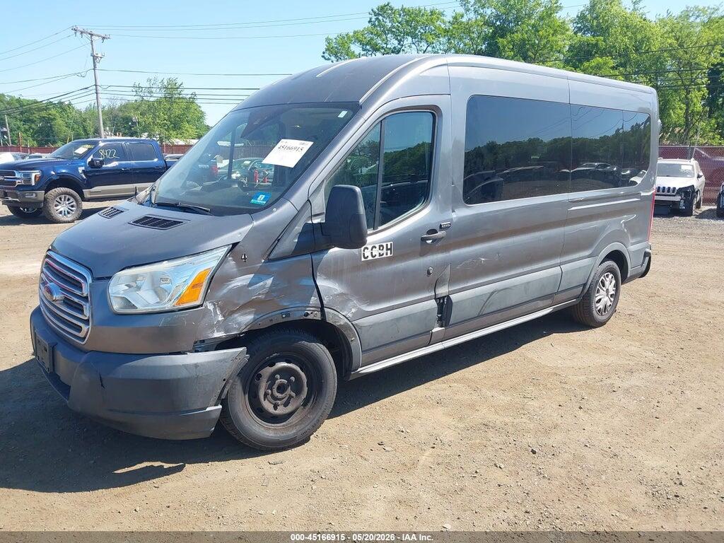 1FBAX2CG5FKA24011 2015 FORD TRANSIT-350 photo no. 2