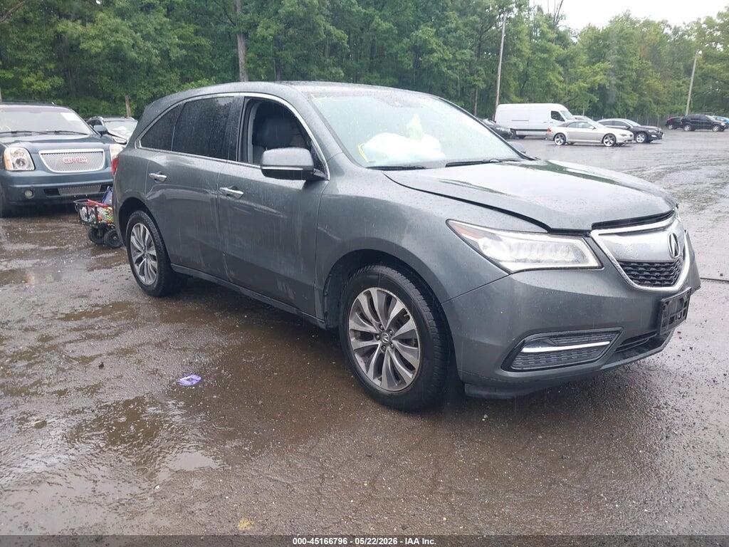 5FRYD4H47GB030449 2016 ACURA MDX photo no. 1