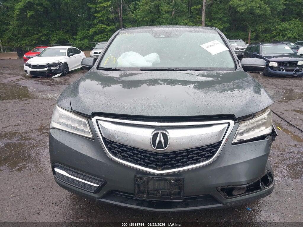 5FRYD4H47GB030449 2016 ACURA MDX photo no. 12