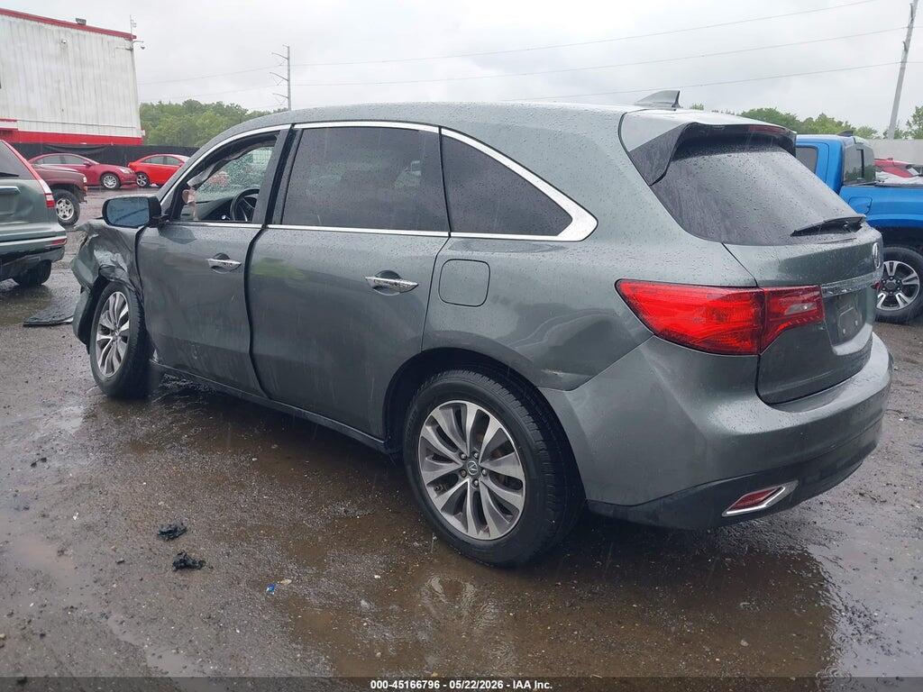 5FRYD4H47GB030449 2016 ACURA MDX photo no. 3