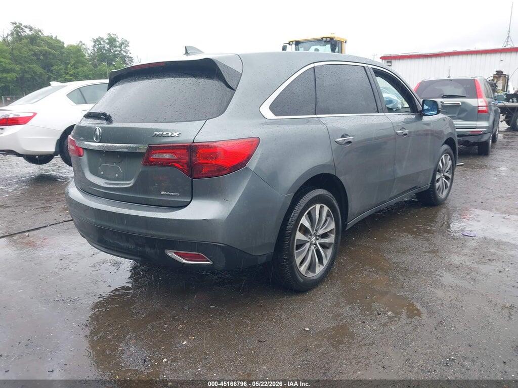 5FRYD4H47GB030449 2016 ACURA MDX photo no. 4