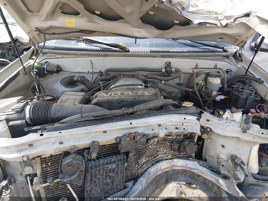 5TBRT34141S180965 2001 TOYOTA TUNDRA photo no. 10