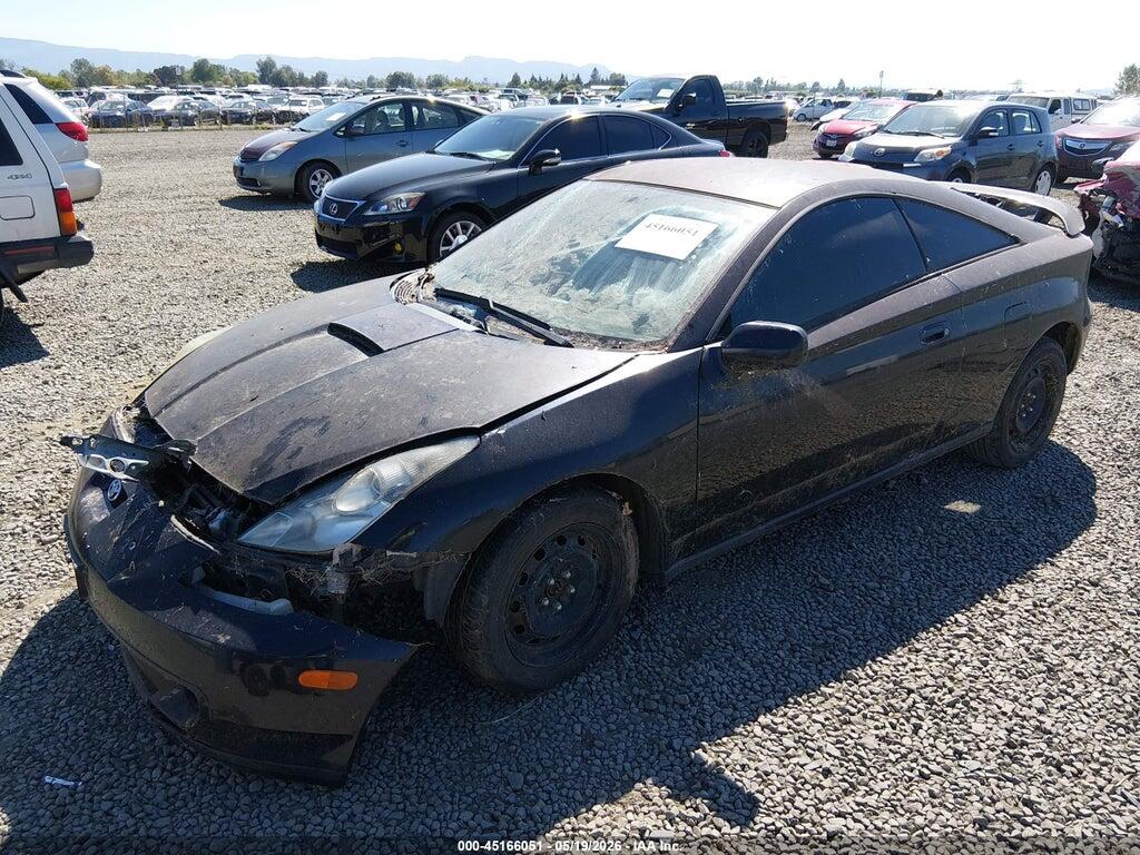 JTDDR32T720121725 2002 TOYOTA CELICA photo no. 2