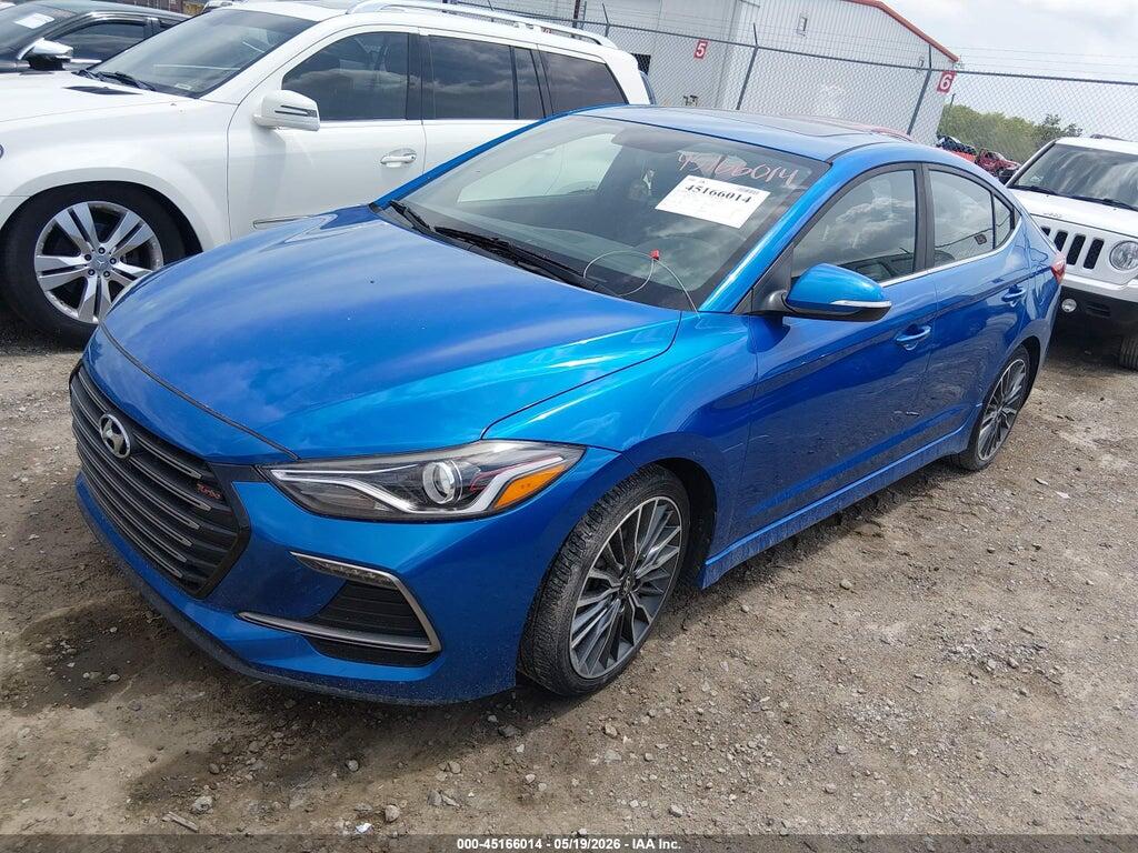 KMHD04LB9HU327776 2017 HYUNDAI ELANTRA photo no. 2