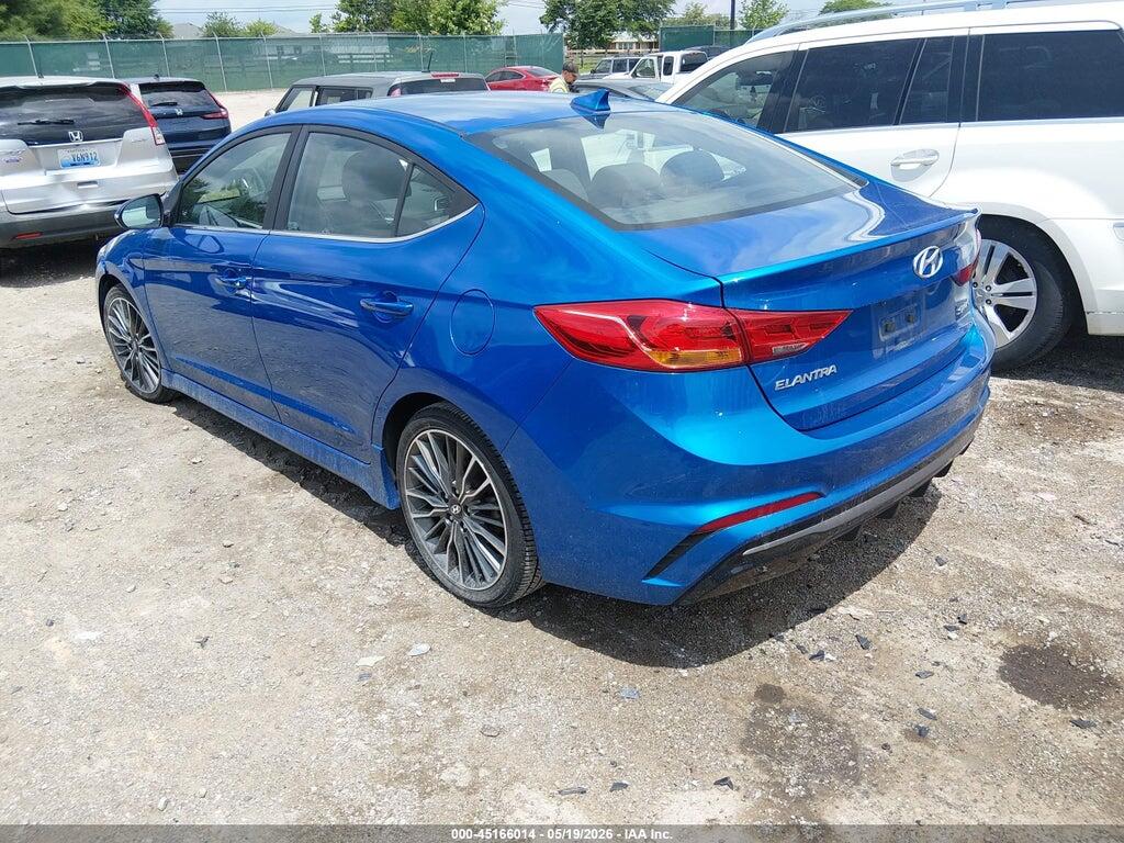 KMHD04LB9HU327776 2017 HYUNDAI ELANTRA photo no. 3